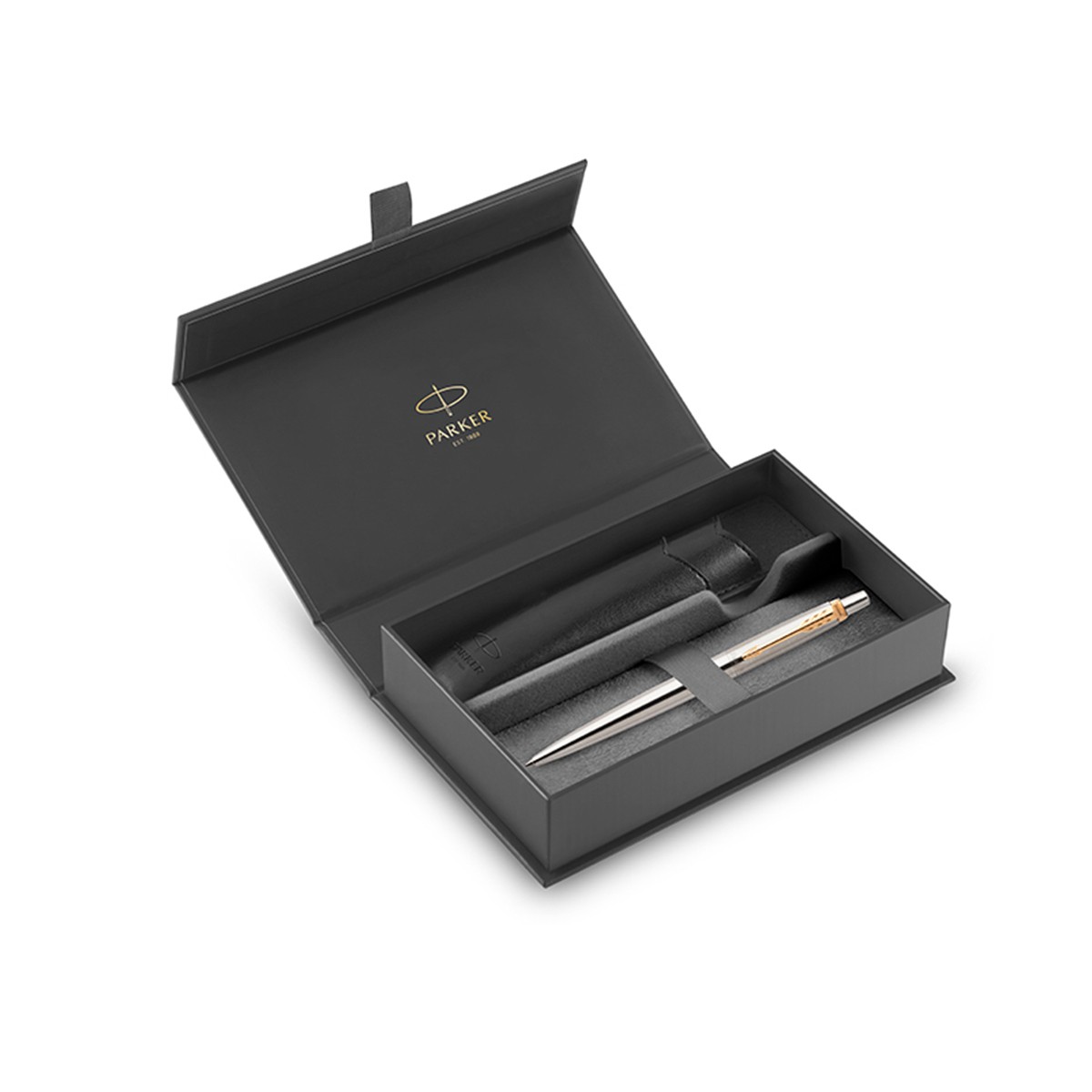 PARKER Σετ Δώρου Jotter Core Στυλό Διαρκείας GT Stainless Steel