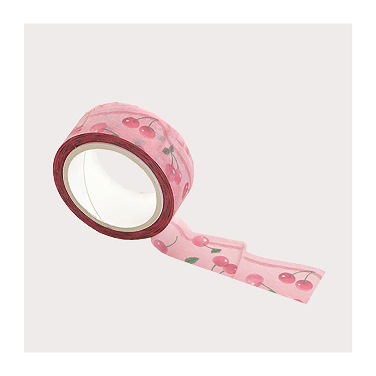 Washi Tape Cherry Fabric Διακοσμητική Ταινία