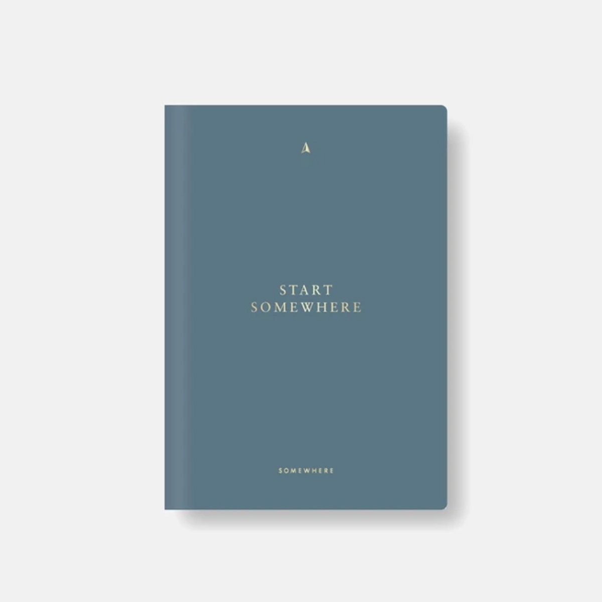 Somewhere Κάλυμμα Σημειωματάριου Softcover Notebook Α5 Teal Blue