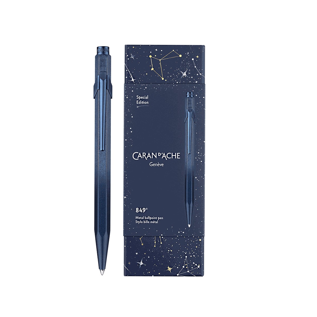 Caran d'Ache Στυλό Διαρκείας 849™ Cosmic Blue - Special Edition