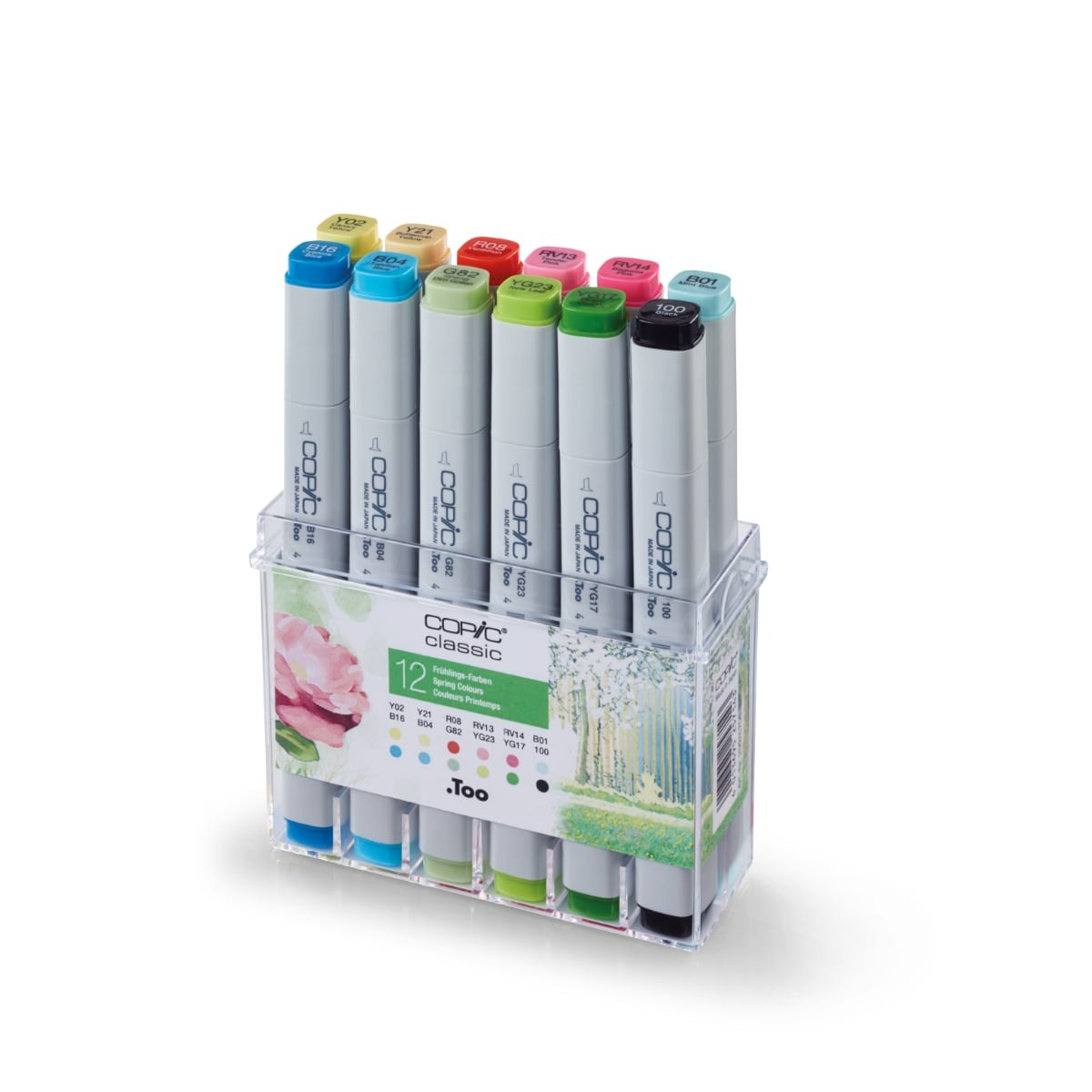 Copic Classic set Spring Colours 12pcs