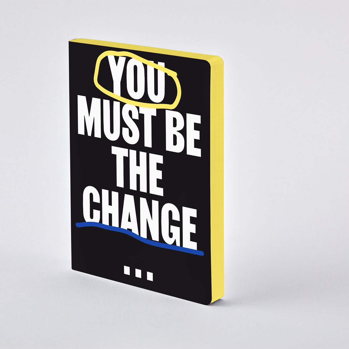 nuuna Notebook Graphic L - YOU MUST BE THE CHANGE