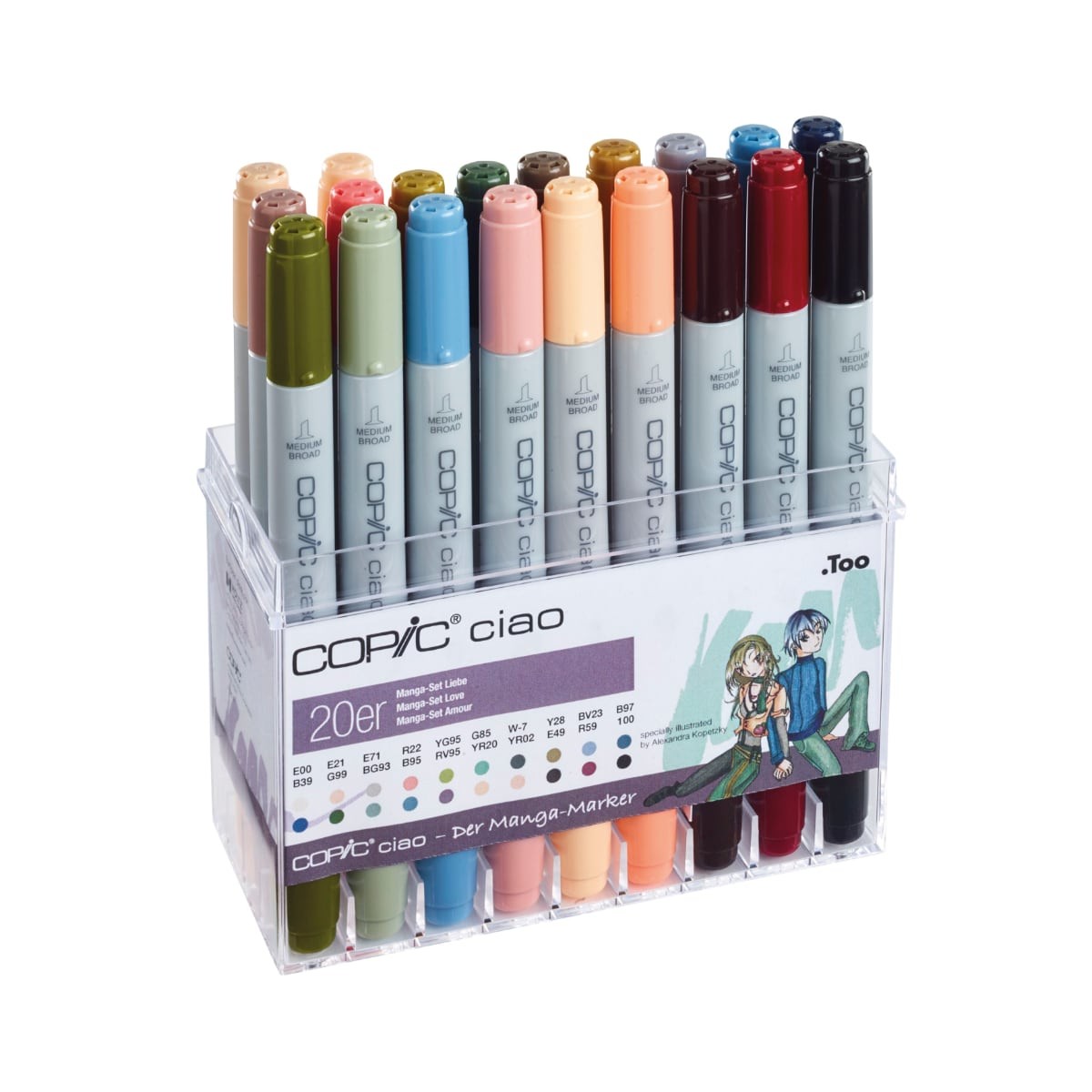 Copic Ciao Set ''Love'' 20pcs