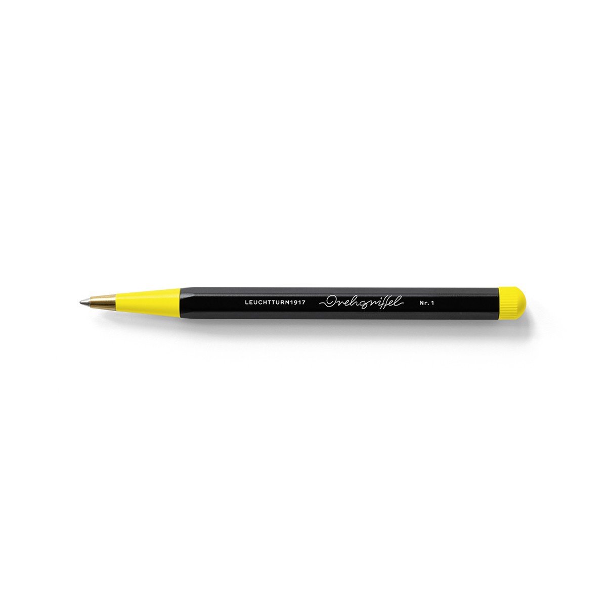 LEUCHTTURM1917 Drehgriffel Nr. 1, Black/Lemon Bauhaus Edition- Στυλό Διαρκείας