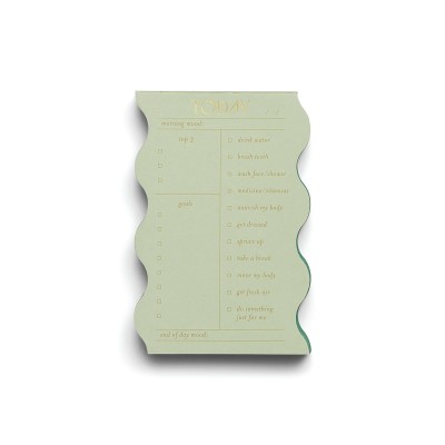 DESIGNWORKS INK Ημερήσιο Notepad Wellbeing - Sage