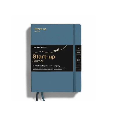 LEUCHTTURM1917 Σημειωματάριο A5 Start-up Stone Blue