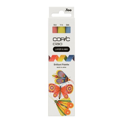 COPIC Ciao LAYER & MIX - 2D σετ 3 μαρκαδόρων BRILLIANT
