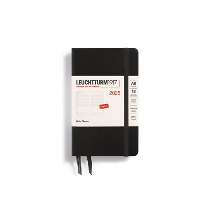 LEUCHTTURM1917 Ημερήσιο Planner 2025 Α6 - Black