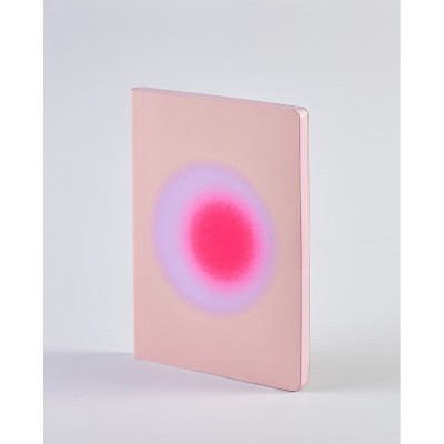 nuuna Notebook Colour Clash L Light - Trace Pink