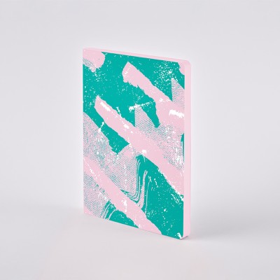 nuuna Notebook Colour Clash L Light - SCRATCHED CANDY