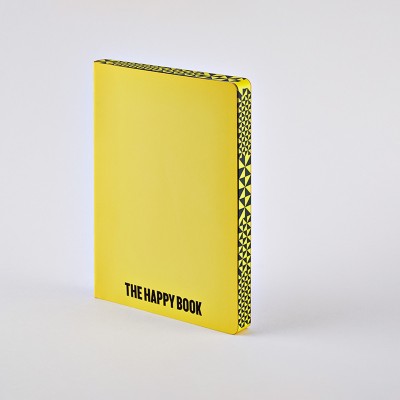 nuuna Notebook Graphic L - THE HAPPY BOOK BY STEFAN SAGMEISTER