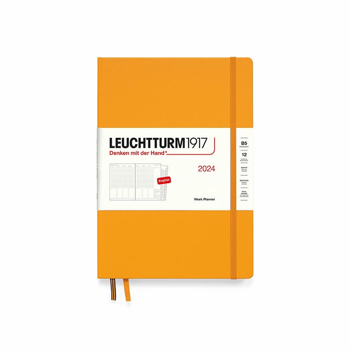 LEUCHTTURM1917 Εβδομαδιαίο Ημερολόγιο 2024 Β5 - Rising Sun