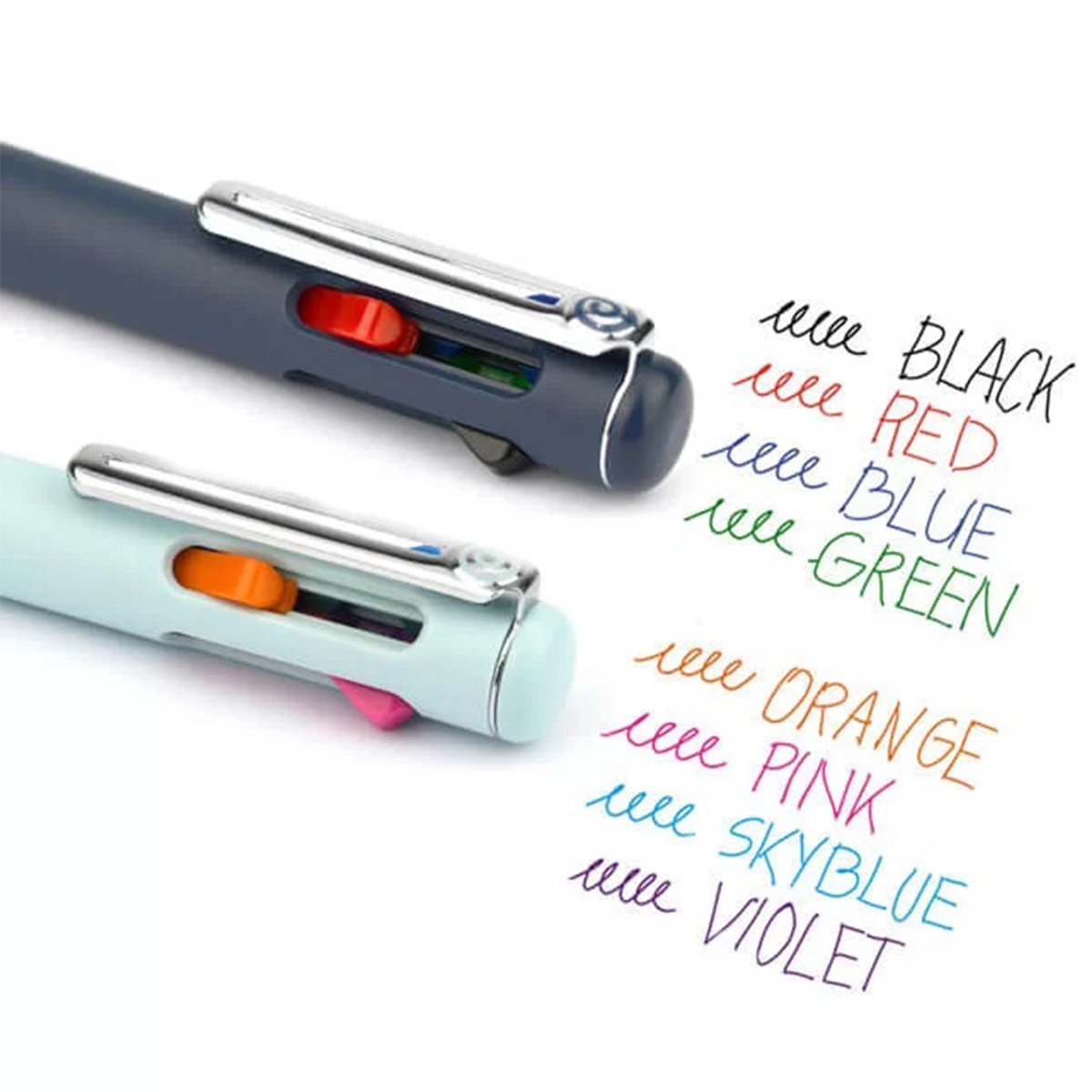 Pentel izee 4χρωμο Στυλό Διαρκείας 1.0mm - Απαλά Χρώματα