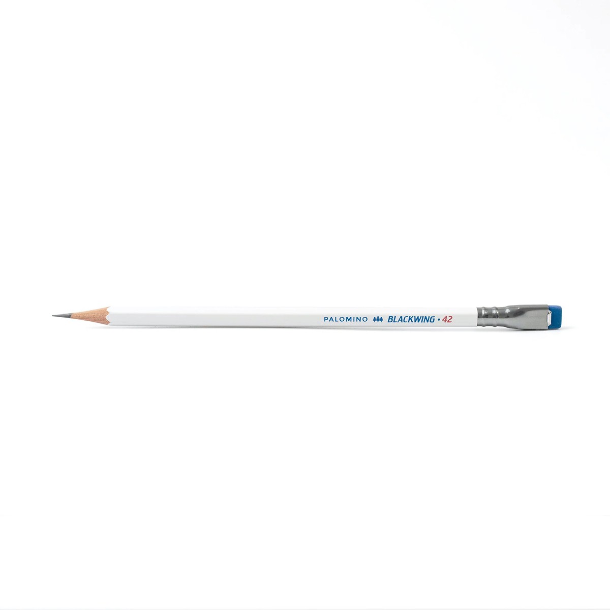 BLACKWING® Volume 42 Σετ 12 Ξύλινα Μολύβια με Γόμα - Λευκό