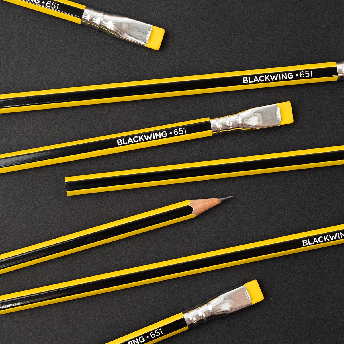 BLACKWING® Volume 651 Σετ 12 Ξύλινα Μολύβια με Γόμα