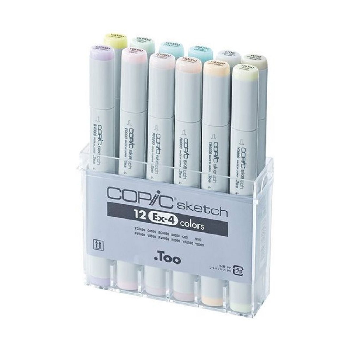 Copic Sketch Set 12 colors EX-4