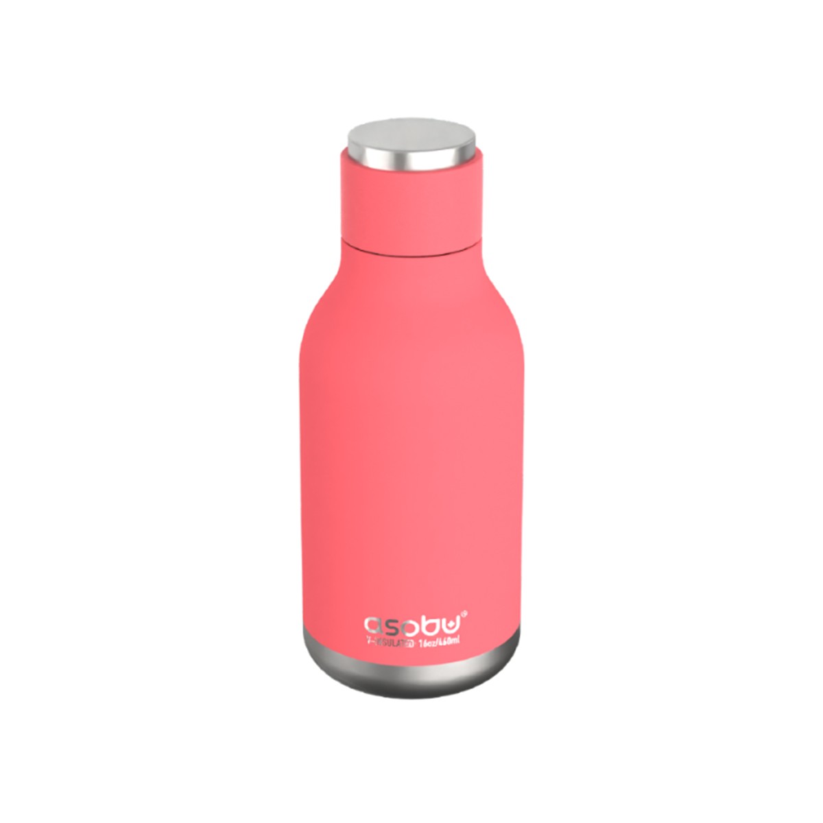 Asobu Θερμός Urban Water Bottle Peach 450ml