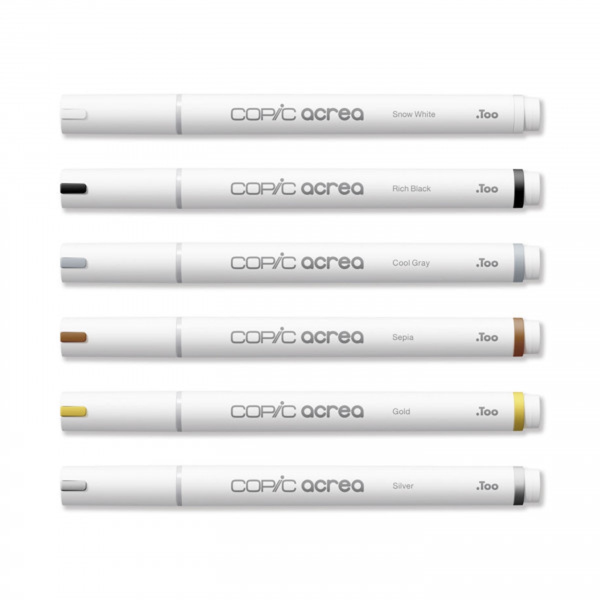 COPIC acrea - ESSENTIALS Σετ 6 μαρκαδόρων