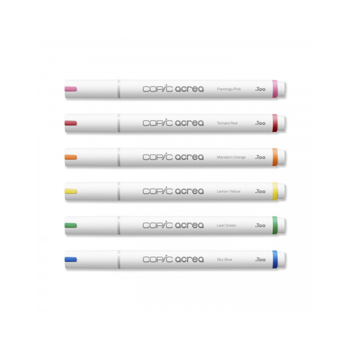 COPIC acrea - VIVID Σετ 6 μαρκαδόρων