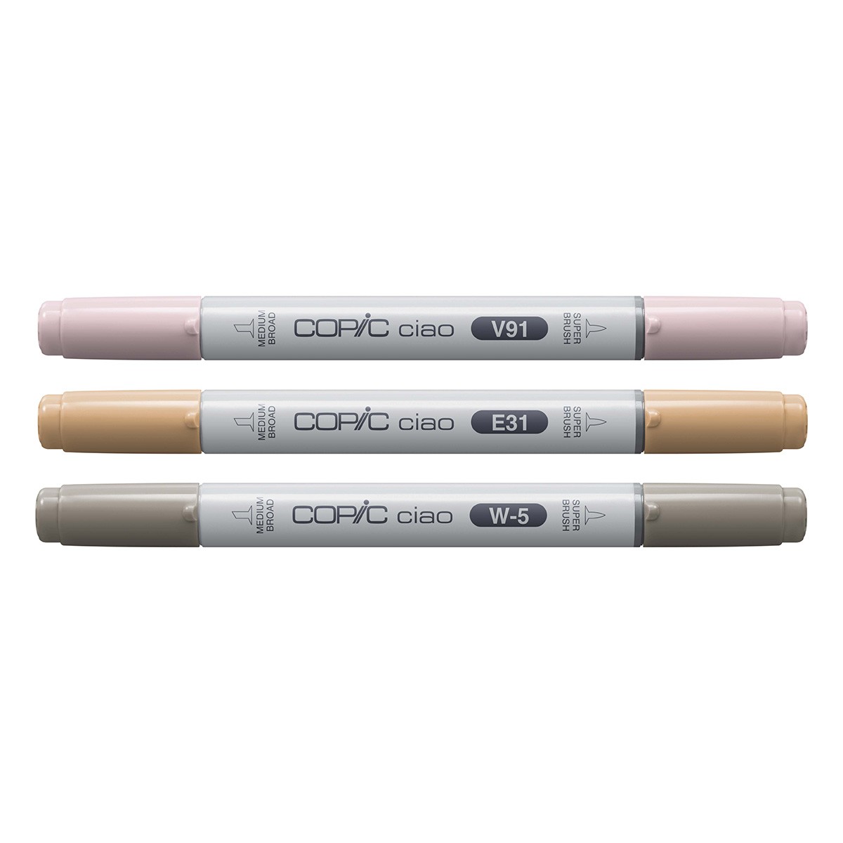 COPIC Ciao LAYER & MIX - 2D σετ 3 μαρκαδόρων PET