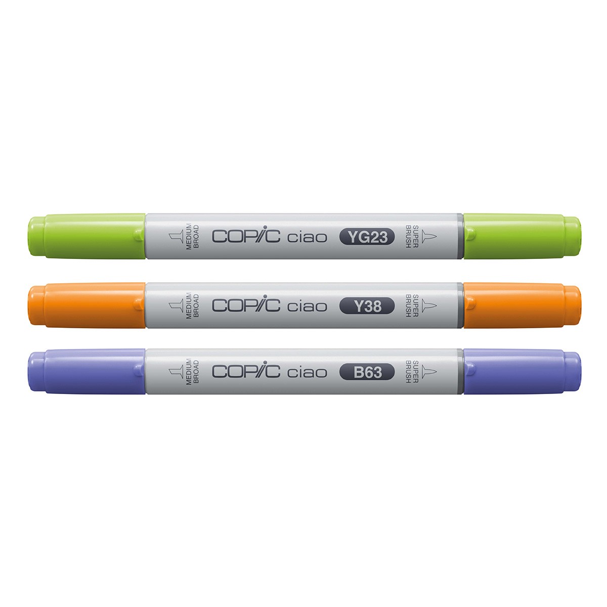 COPIC Ciao LAYER & MIX - 3D σετ 3 μαρκαδόρων BOTANIC