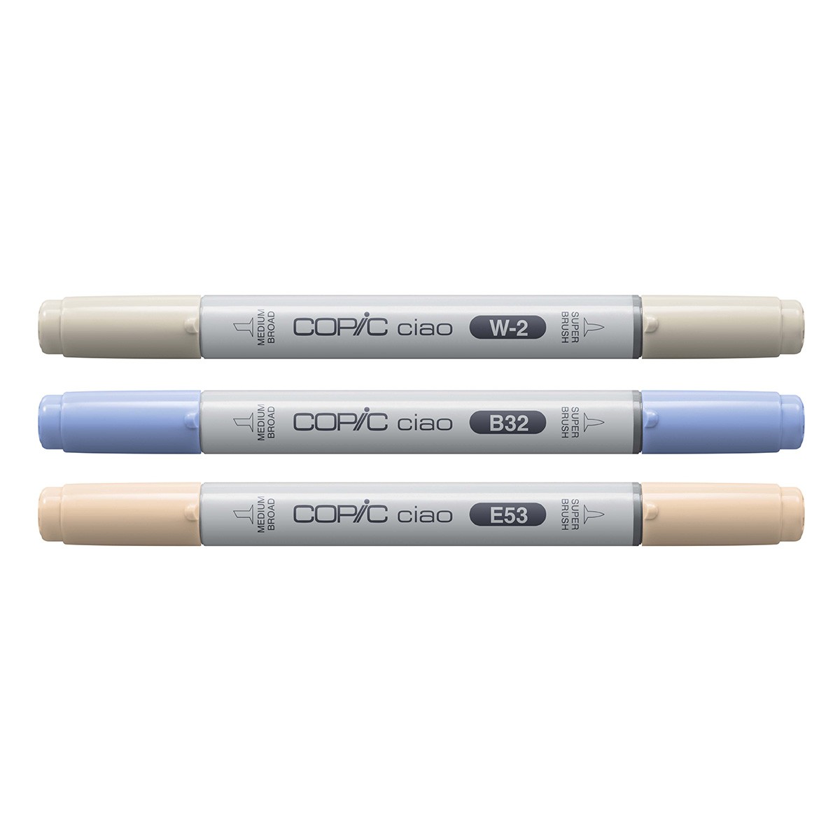 COPIC Ciao LAYER & MIX - 3D σετ 3 μαρκαδόρων COZY