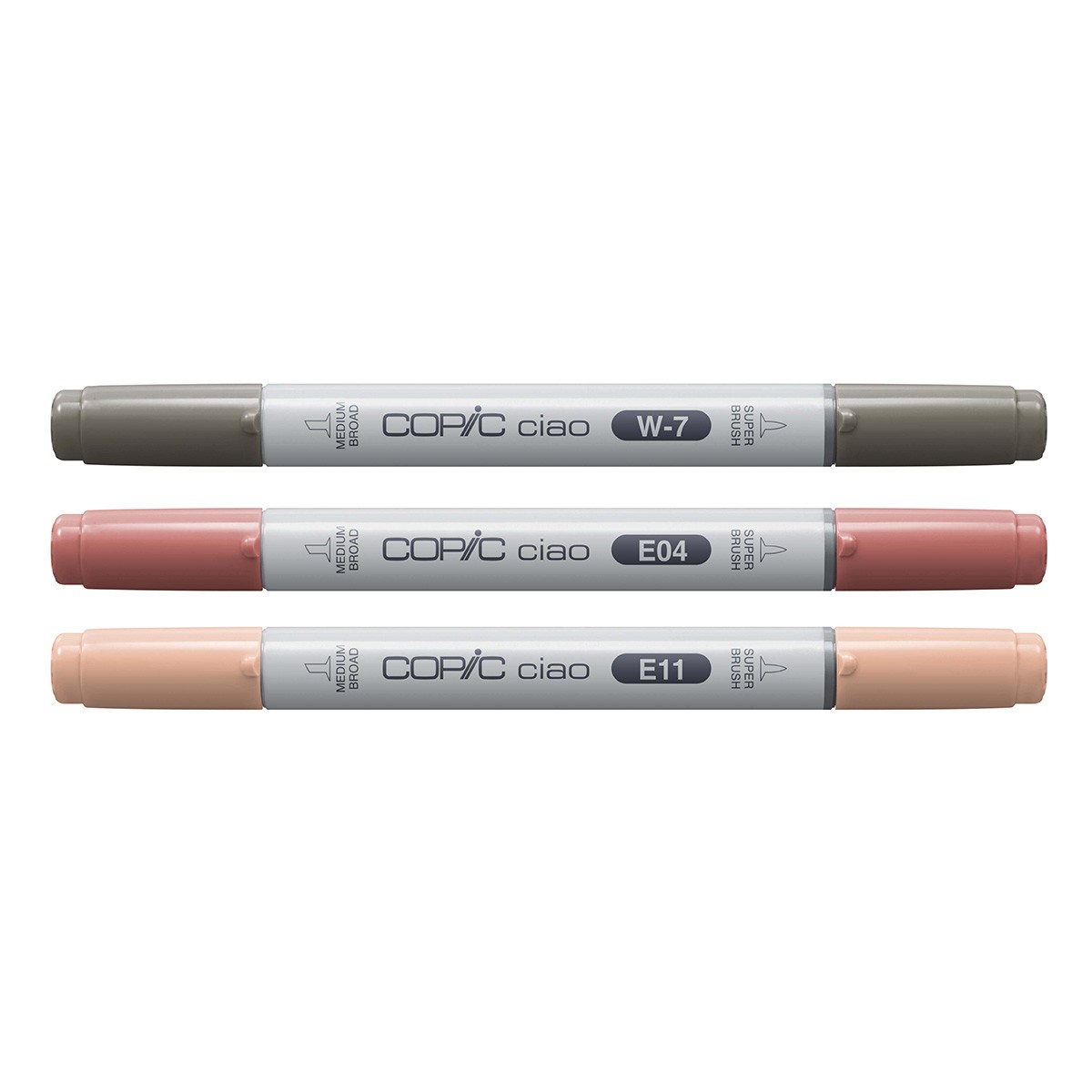 COPIC Ciao LAYER & MIX - MANGA σετ 3 μαρκαδόρων WARM