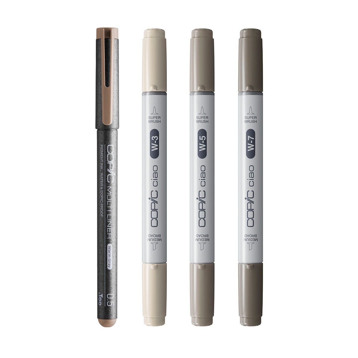 Copic Ciao Shade Set Dark Warm Gray 3+1