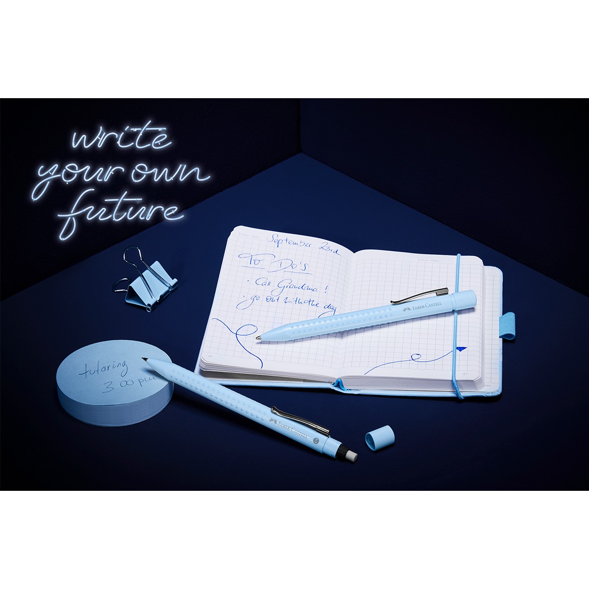 Faber-Castell Στυλό Grip 2010 Sky Blue