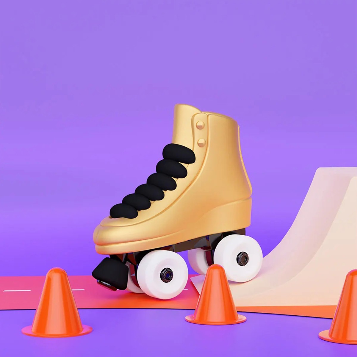 Metalmorphose Μπρελόκ Rollerskate