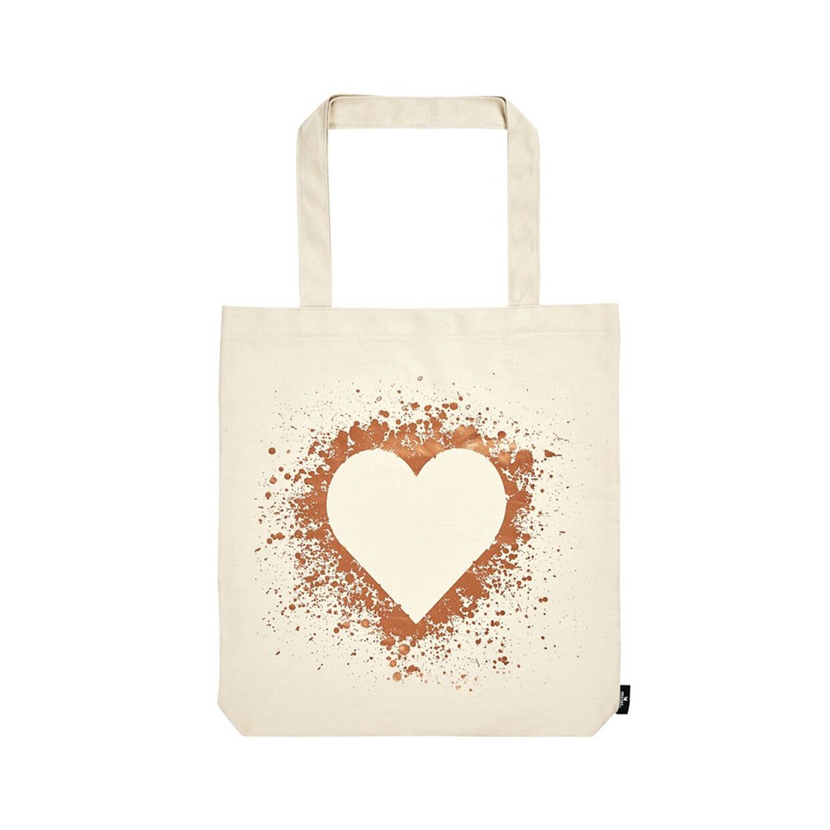 MOSES Shopping Bag Heartwarming Υφασμάτινη Τσάντα Καρδιά