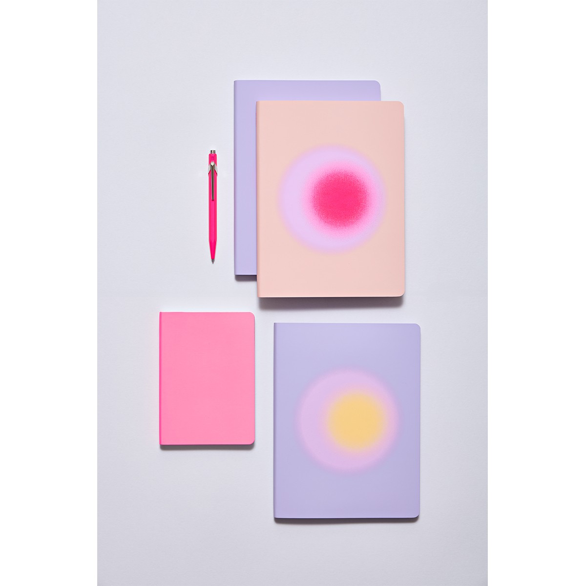 nuuna Notebook Colour Clash L Light - Trace Pink