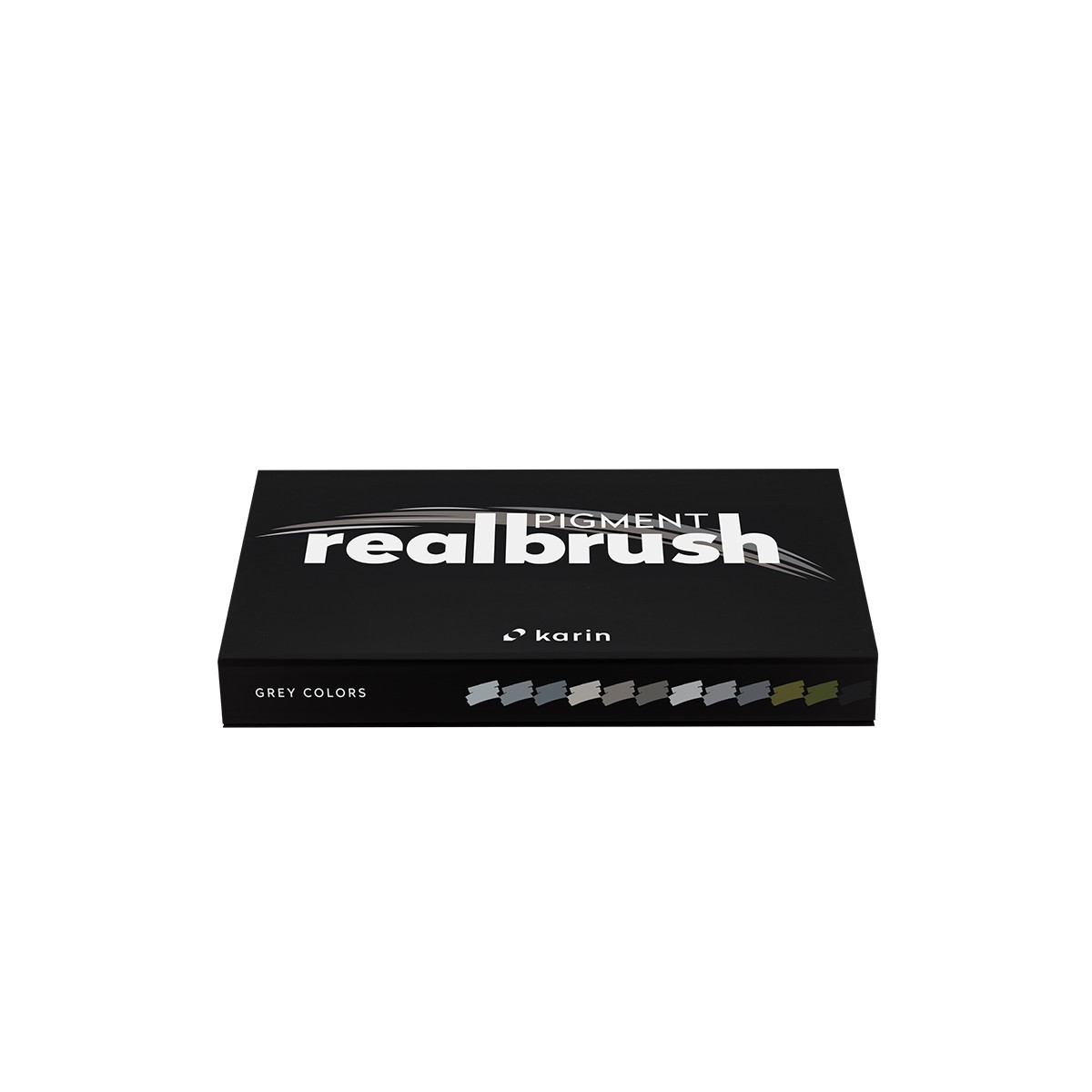 Karin Realbrush PIGMENT Σετ 12 Μαρκαδόρων Grey Colors