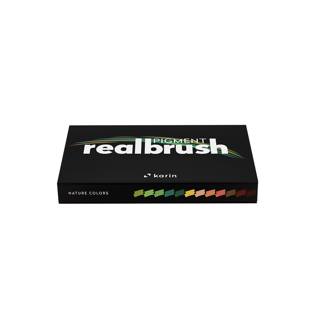 Karin Realbrush PIGMENT Σετ 12 Μαρκαδόρων Nature Colors