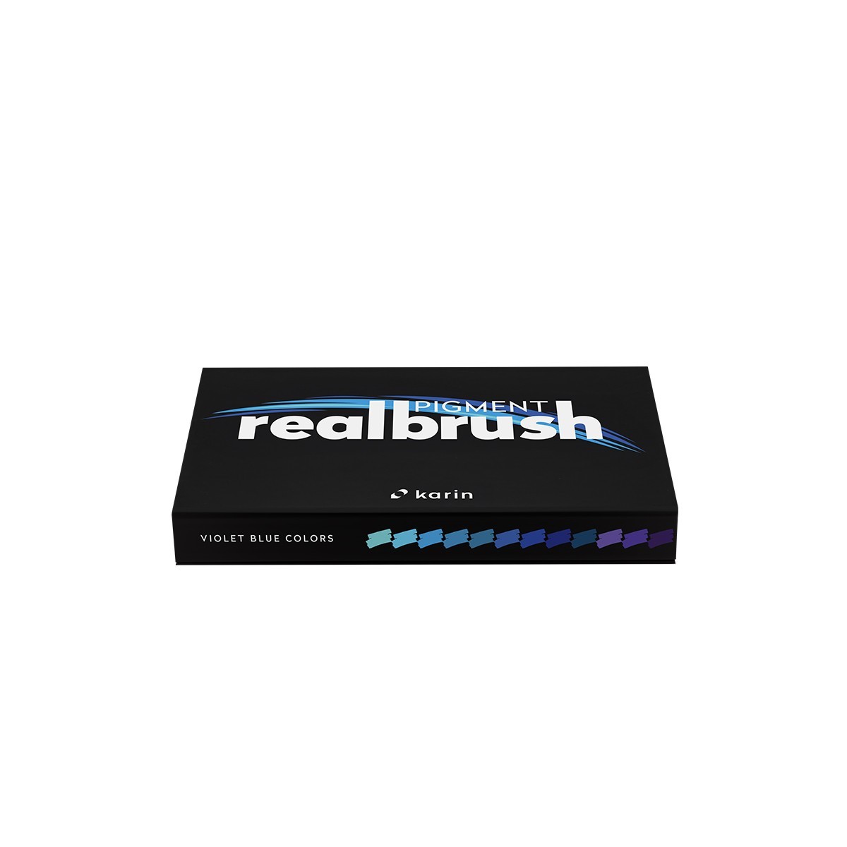 Karin Realbrush PIGMENT Σετ 12 Μαρκαδόρων Violet-Blue Colors