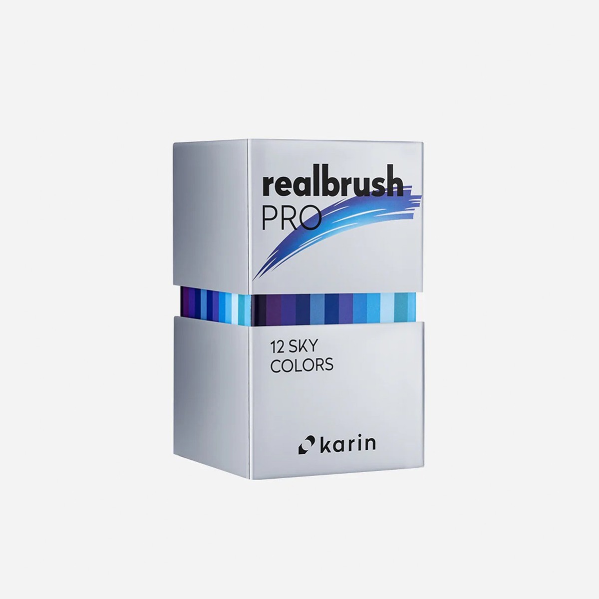 Karin Realbrush PRO Σετ 12 Μαρκαδόρων Νερού Sky Colors