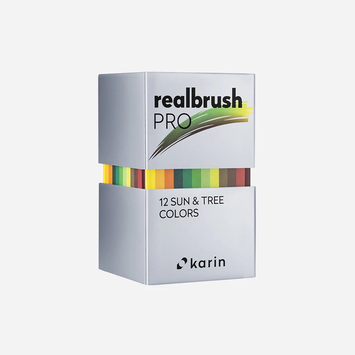 Karin Realbrush PRO Σετ 12 Μαρκαδόρων Νερού Sun and Trees Colors