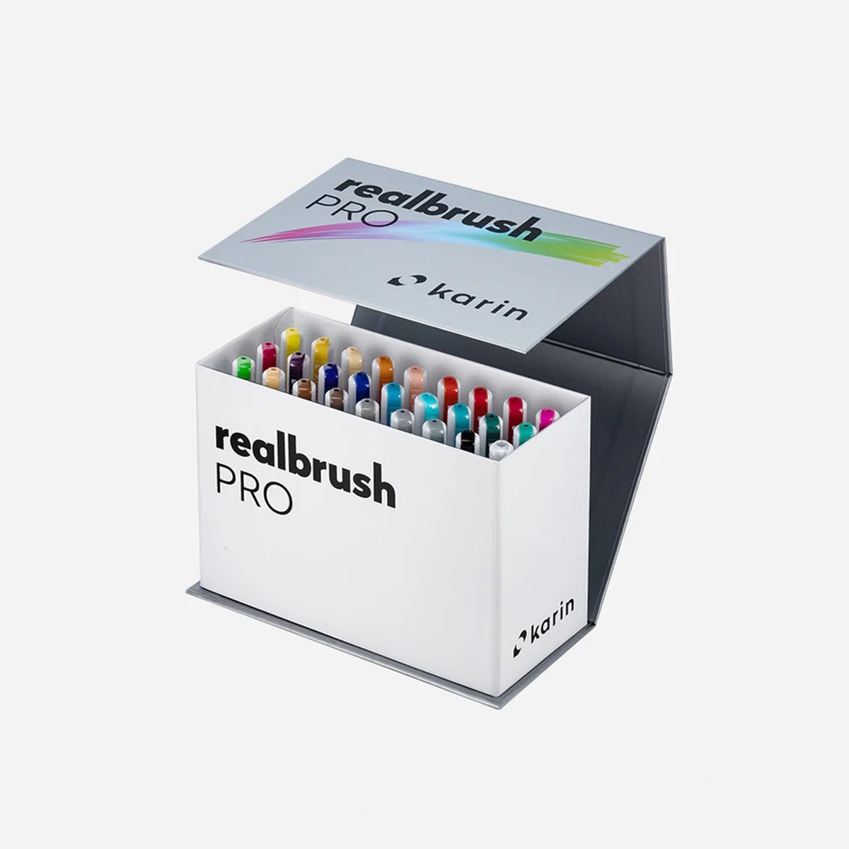 Karin Realbrush PRO Σετ 26 + 1 Μαρκαδόρων Νερού Mini Box