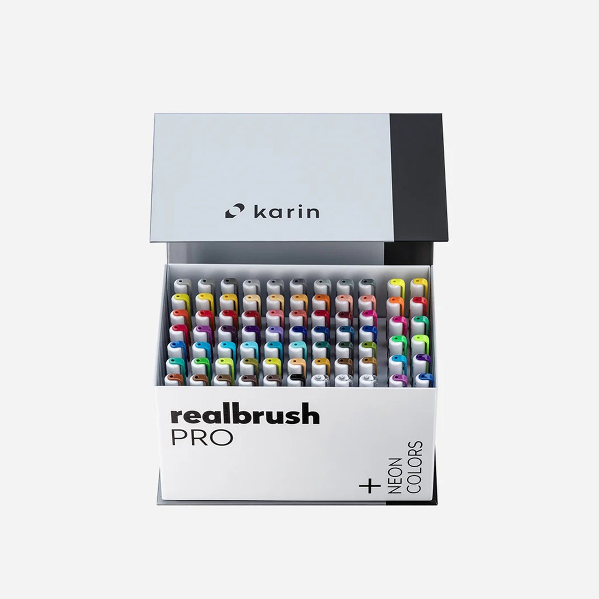 Karin Realbrush PRO Σετ 72 + 3 Μαρκαδόρων Νερού Mega Box Plus