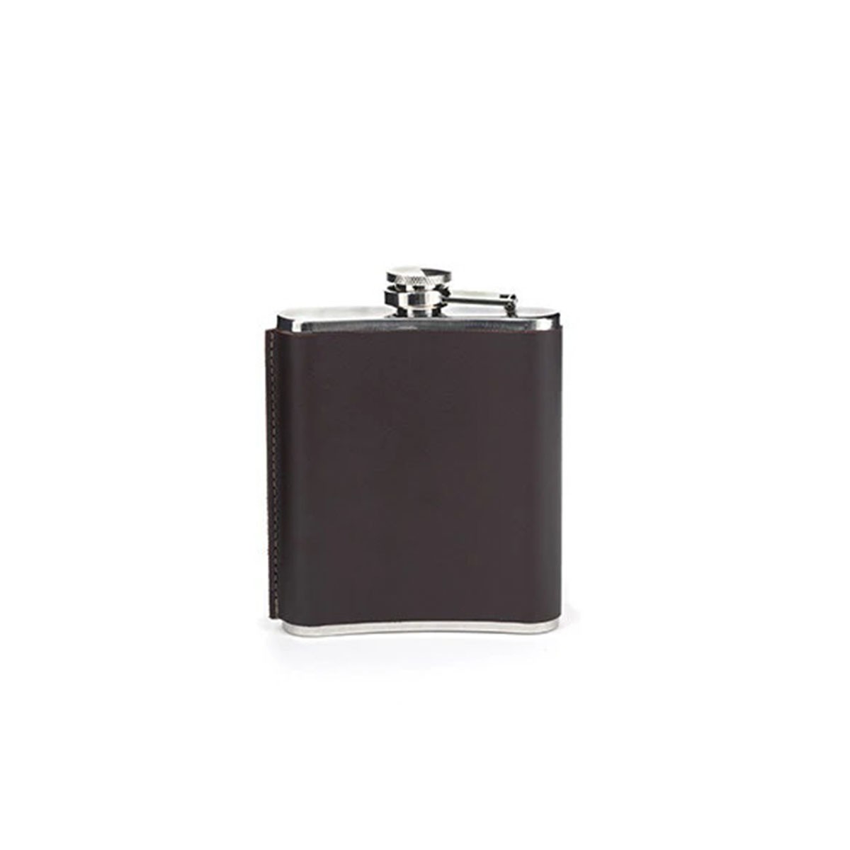 Kikkerland Φλασκί με Δερμάτινη Θήκη Hip Flask