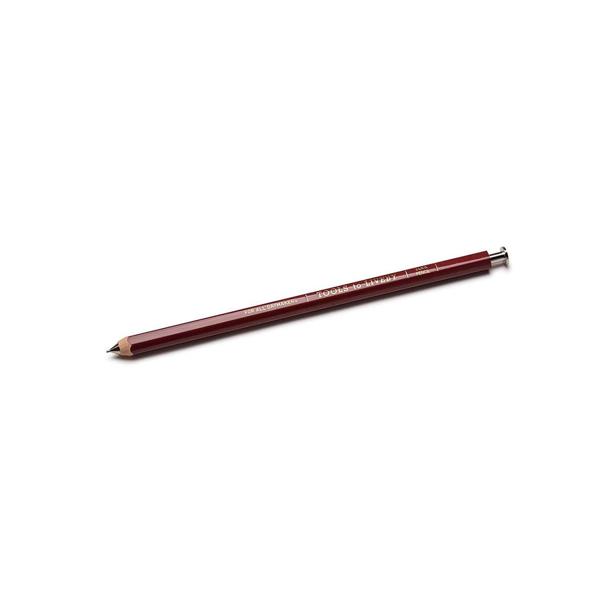 Ξύλινο Μηχανικό Μολύβι 0.5mm - Dark Red