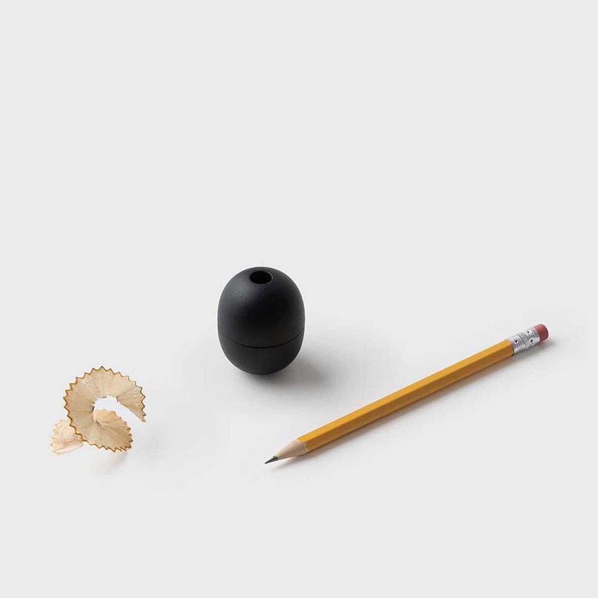 Ξύστρα Αλουμινίου Κάψουλα Pencil Sharpener Black