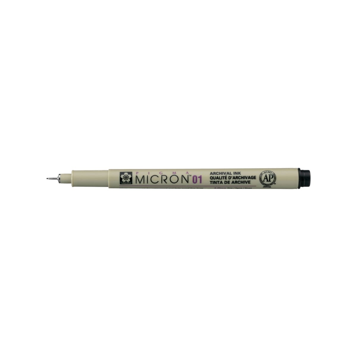 SAKURA Πενάκι Σχεδίου Pigma Micron 01 Black 0.25mm