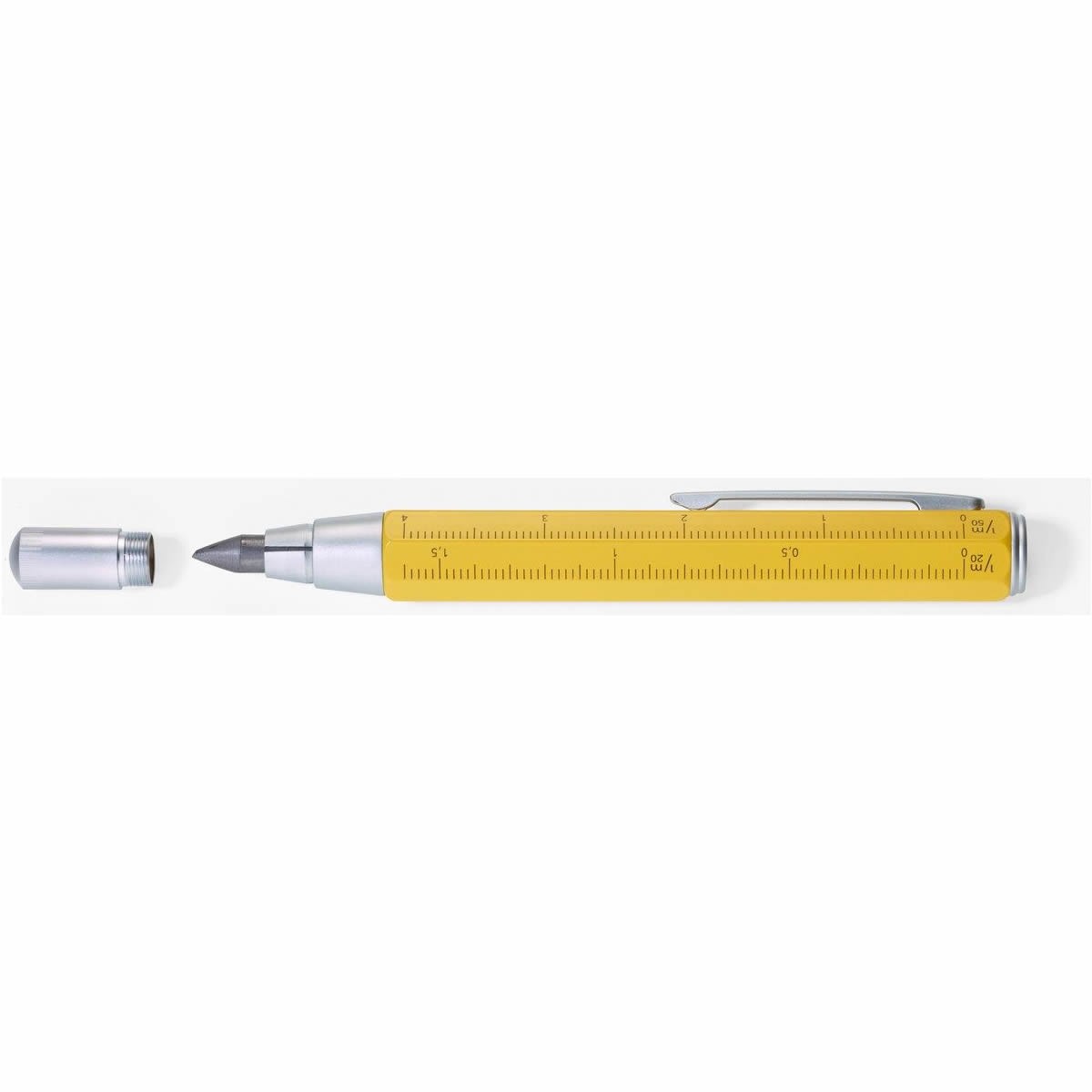 TROIKA Carpenter's pencil ZIMMERMANN Μηχανικό Μολύβι 5,6mm - Κίτρινο