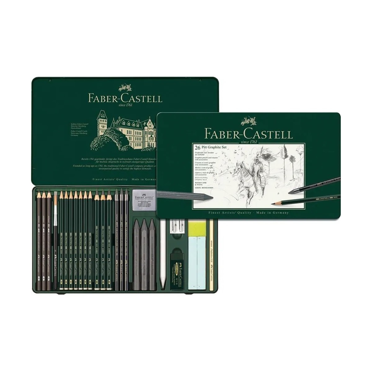 Faber-Castell Pitt Graphite Σετ Σχεδίου 26 τεμαχίων