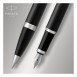 PARKER Σετ Δώρου IM DUO Laquer Black CT Πένα Μ & Στυλό Διαρκείας