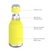 Asobu Θερμός Urban Water Bottle Lime 450ml