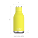 Asobu Θερμός Urban Water Bottle Lime 450ml