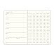 LEUCHTTURM1917 Εβδομαδιαίο Planner/ Dotted Notebook 2025 A5 Σκληρό Εξώφυλλο - Black