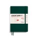 LEUCHTTURM1917 Εβδομαδιαίο Planner/Notebook 2025 A5 με Μαλακό Εξώφυλλο - Forest Green